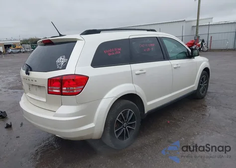 2018 Dodge Journey Se from USA, damaged, VIN 3C4PDCAB1JT383522